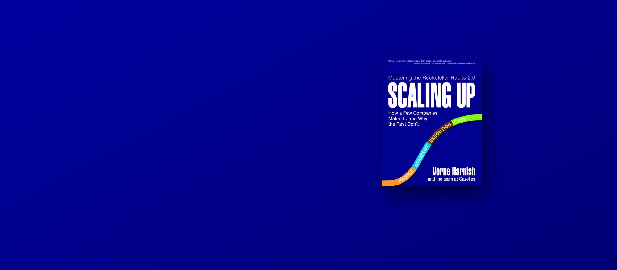 Scaling Up by Verne Harnish, book cover