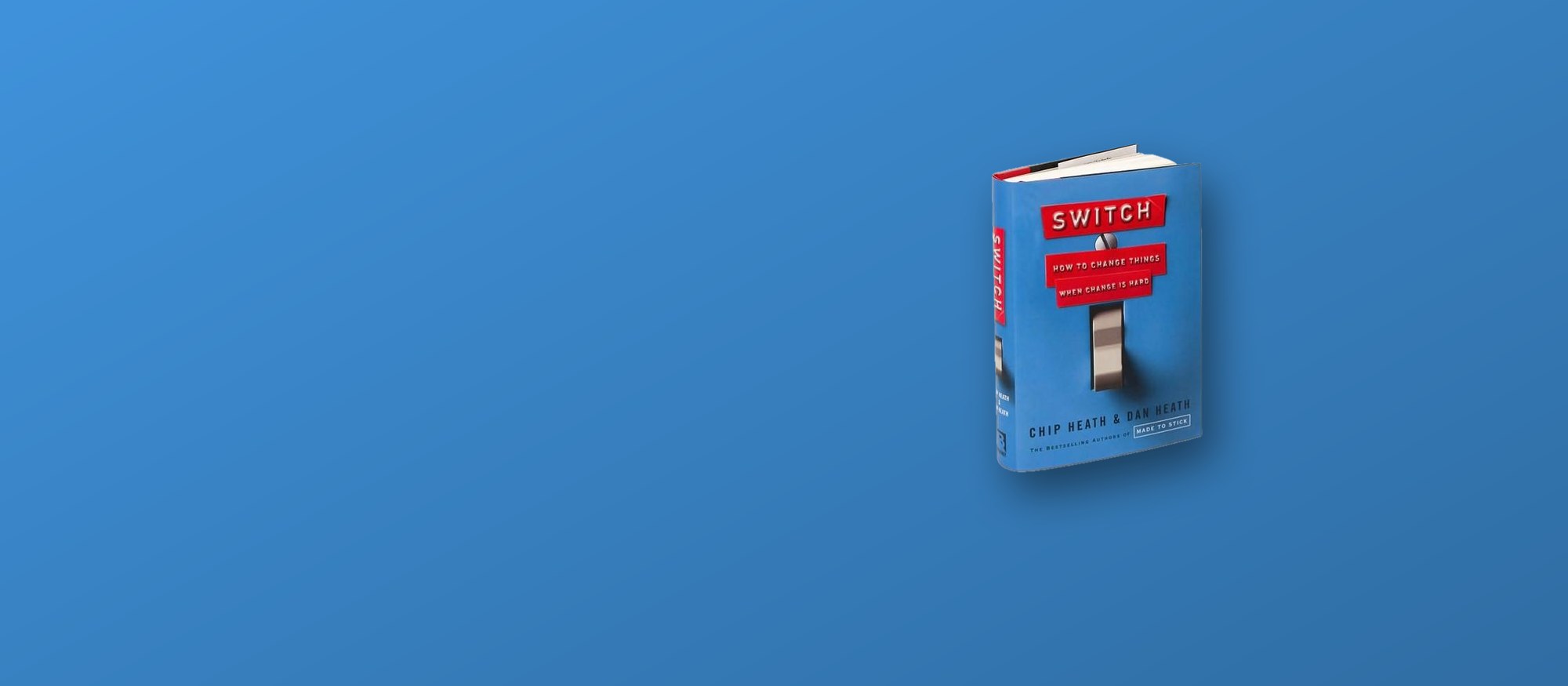 Switch by Chip Heath & Dan Heath, book cover