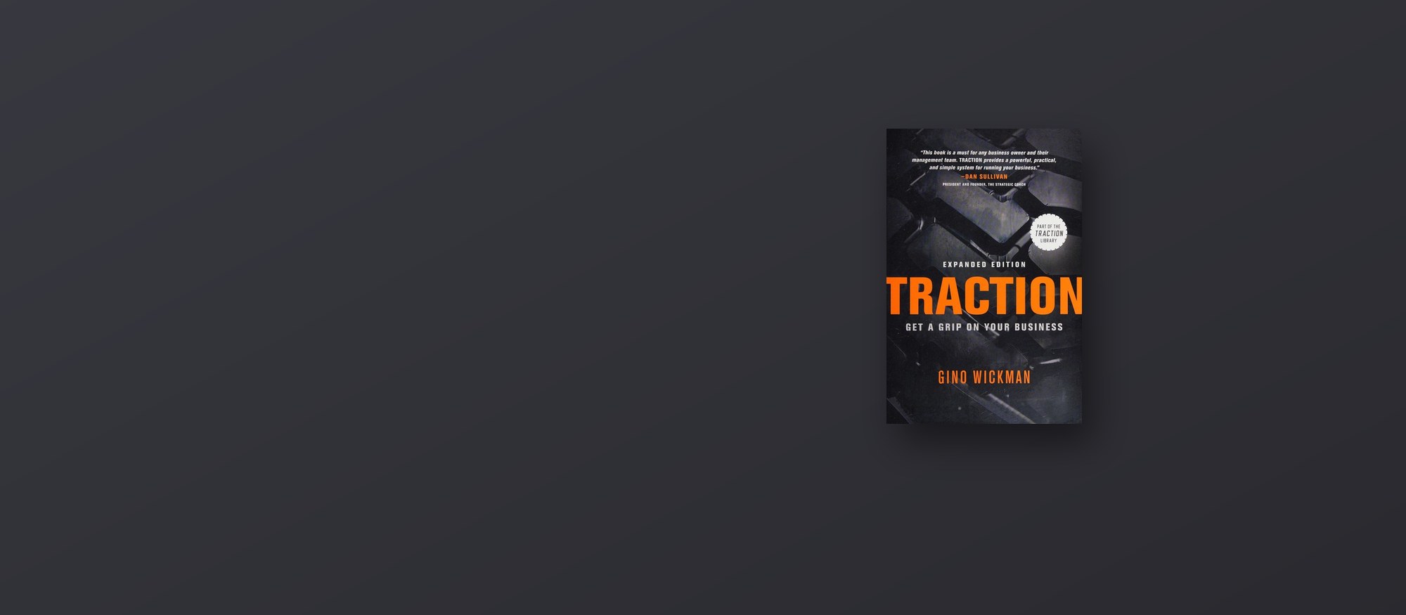 Traction by Gino Wickman, book cover